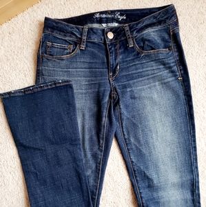 American Eagle Skinny Kick Jeans Size 6 Regular
